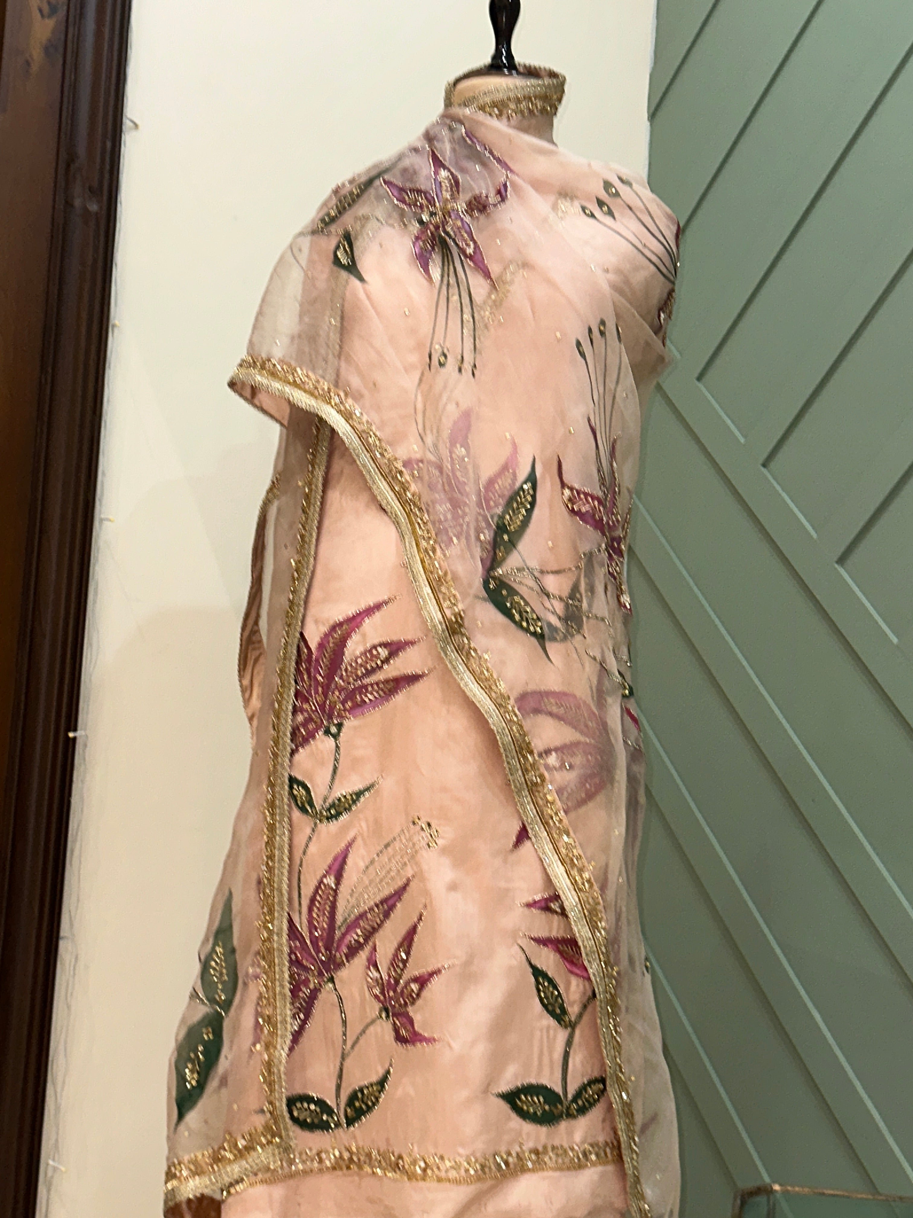 Rooh handpainted 3 piece suit