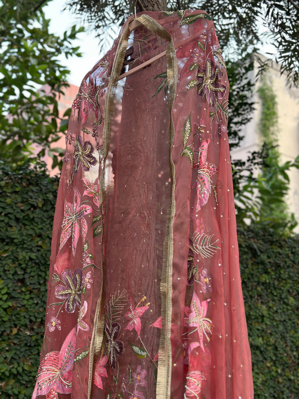 Mashallah organza veil