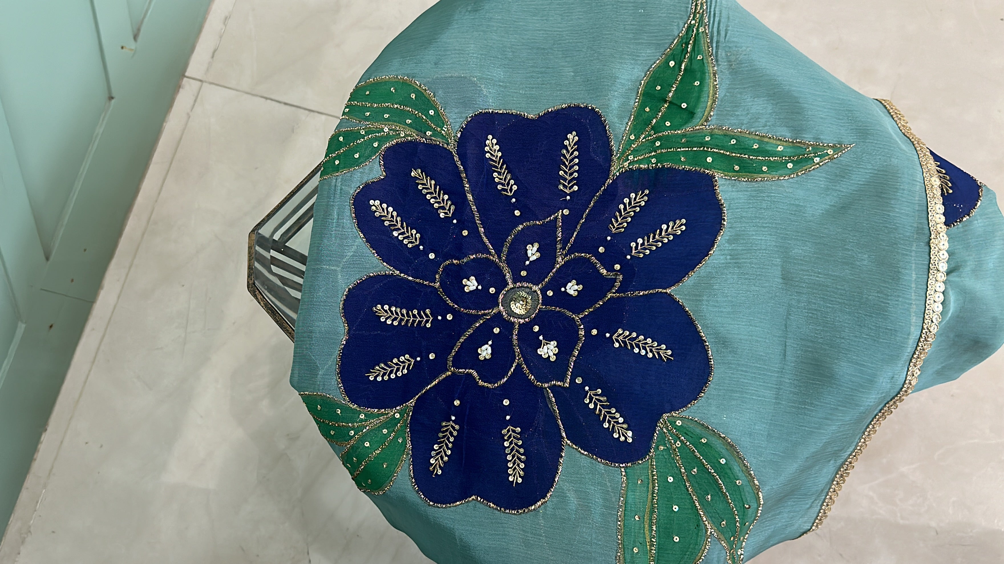 Shabnam handpainted suit