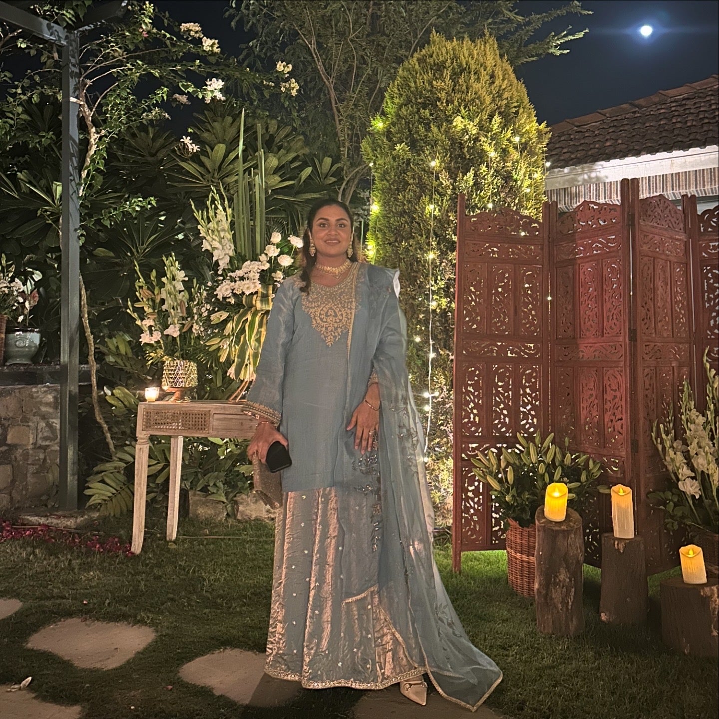 Sheesha Noor sharara set