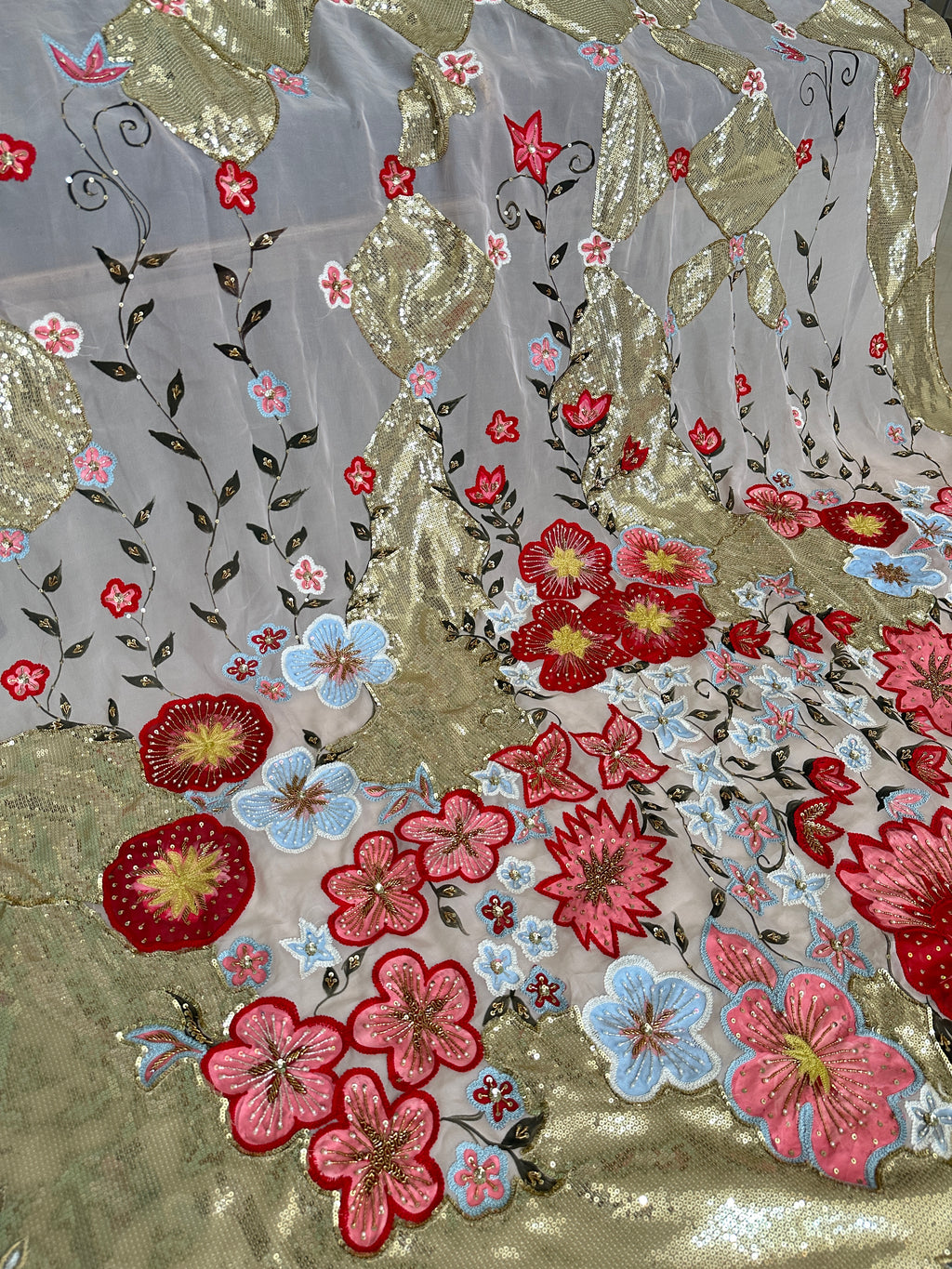 Nikkah Customised handpainted veil
