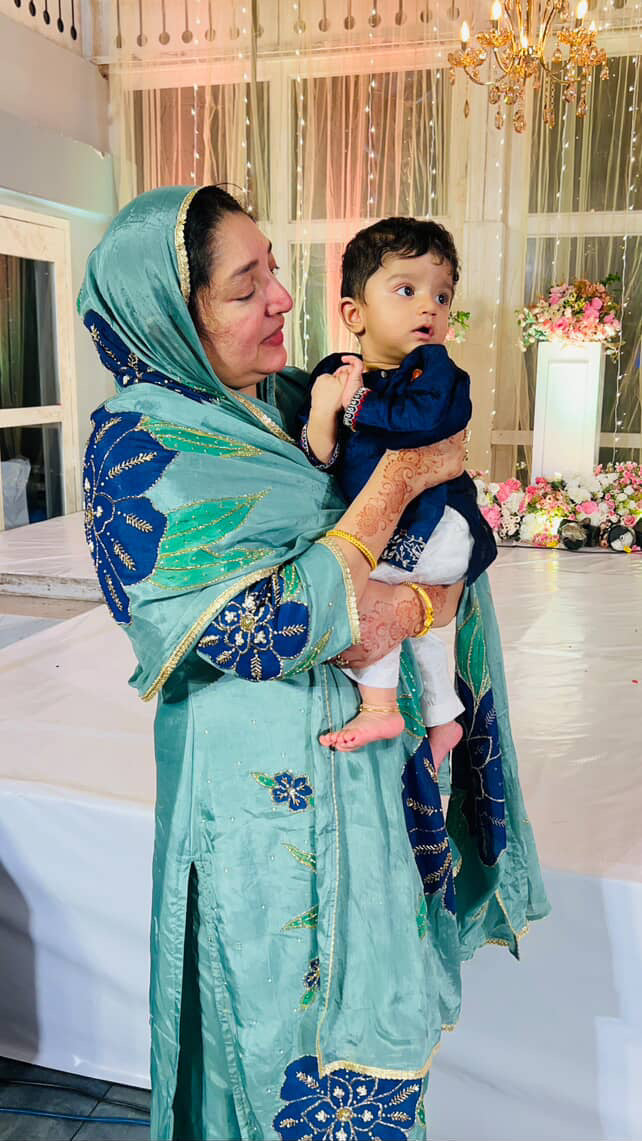 Shabnam handpainted suit