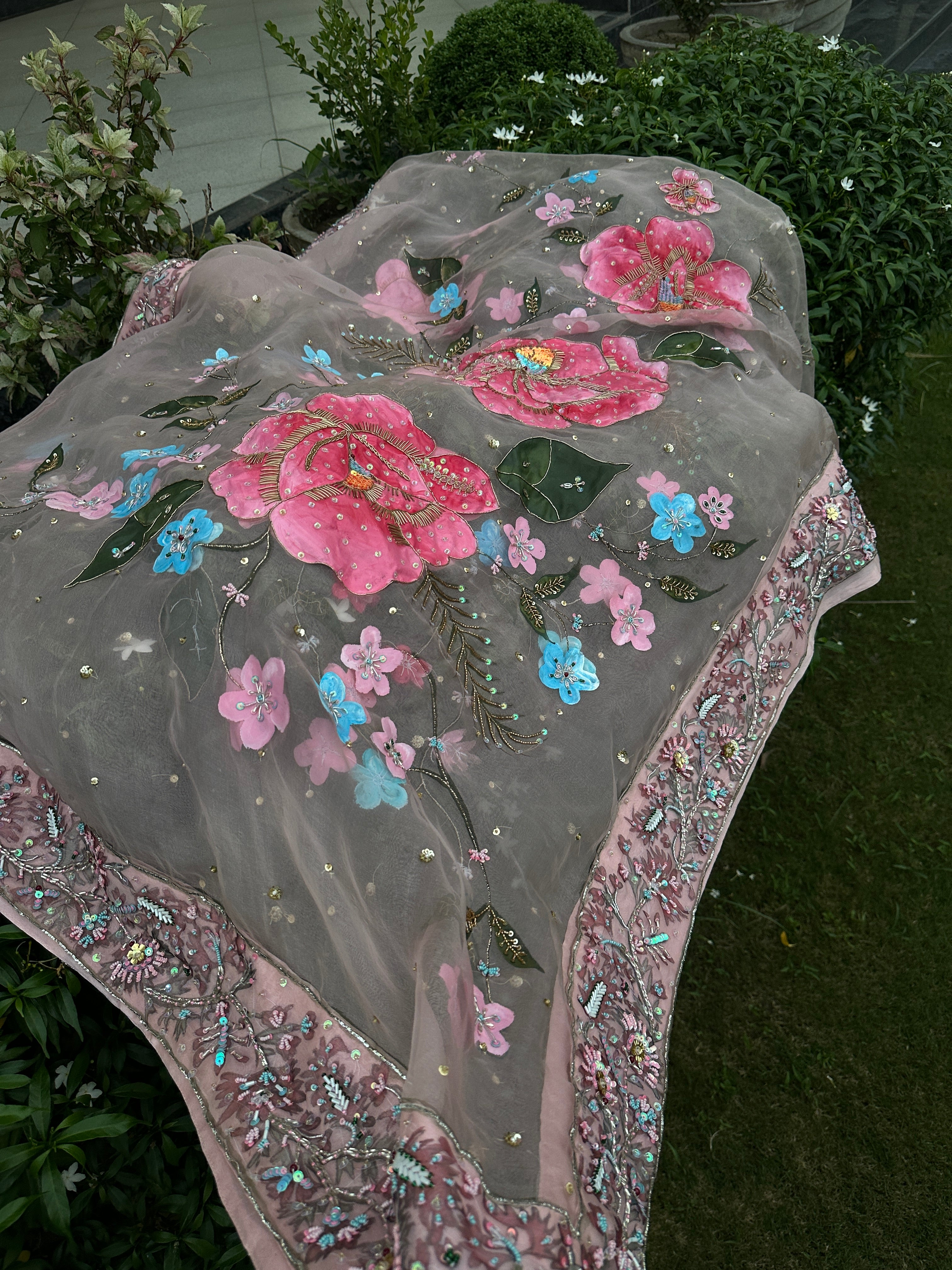 Gulab Noor dupatta