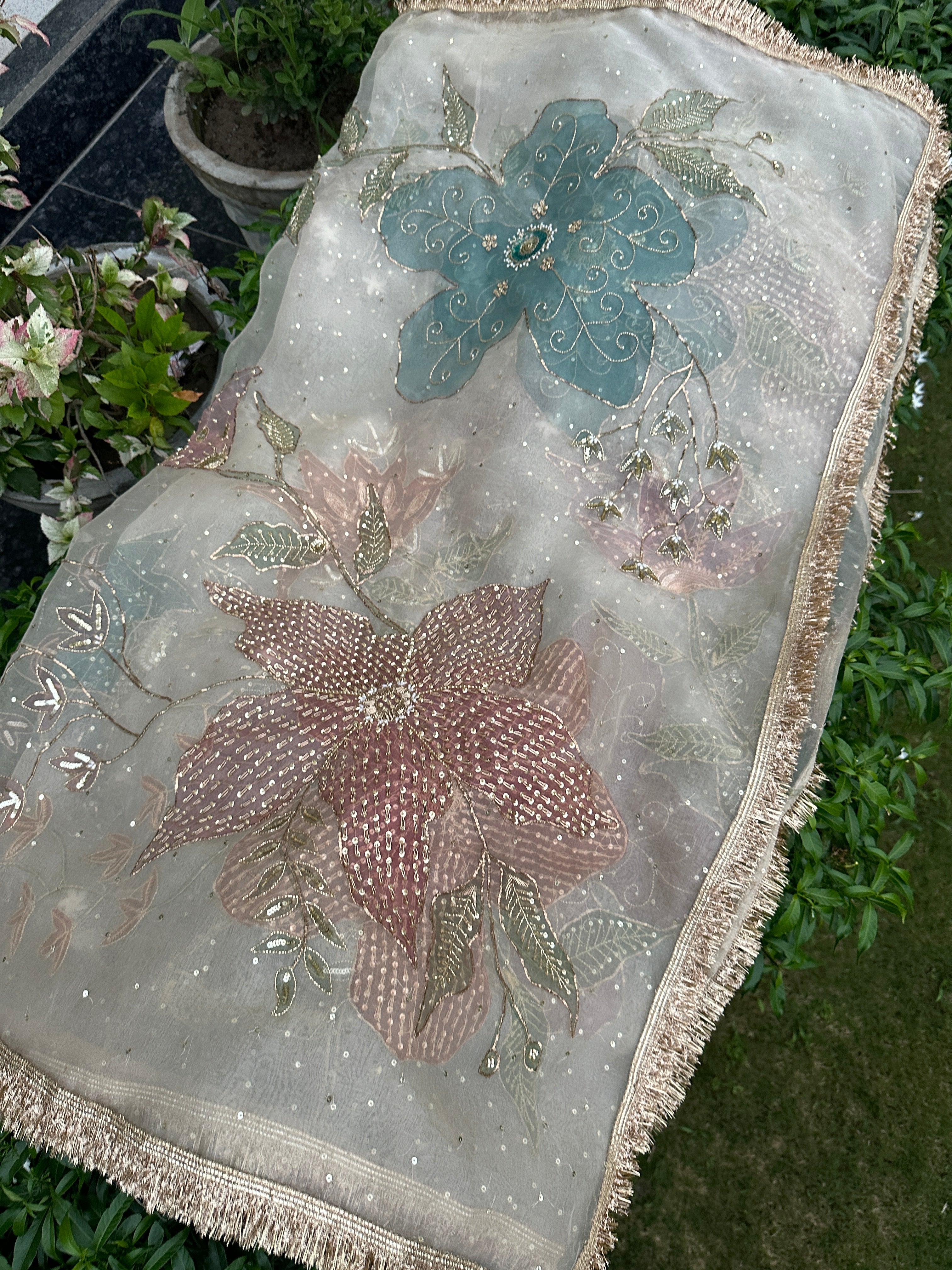 Rangreza dupatta