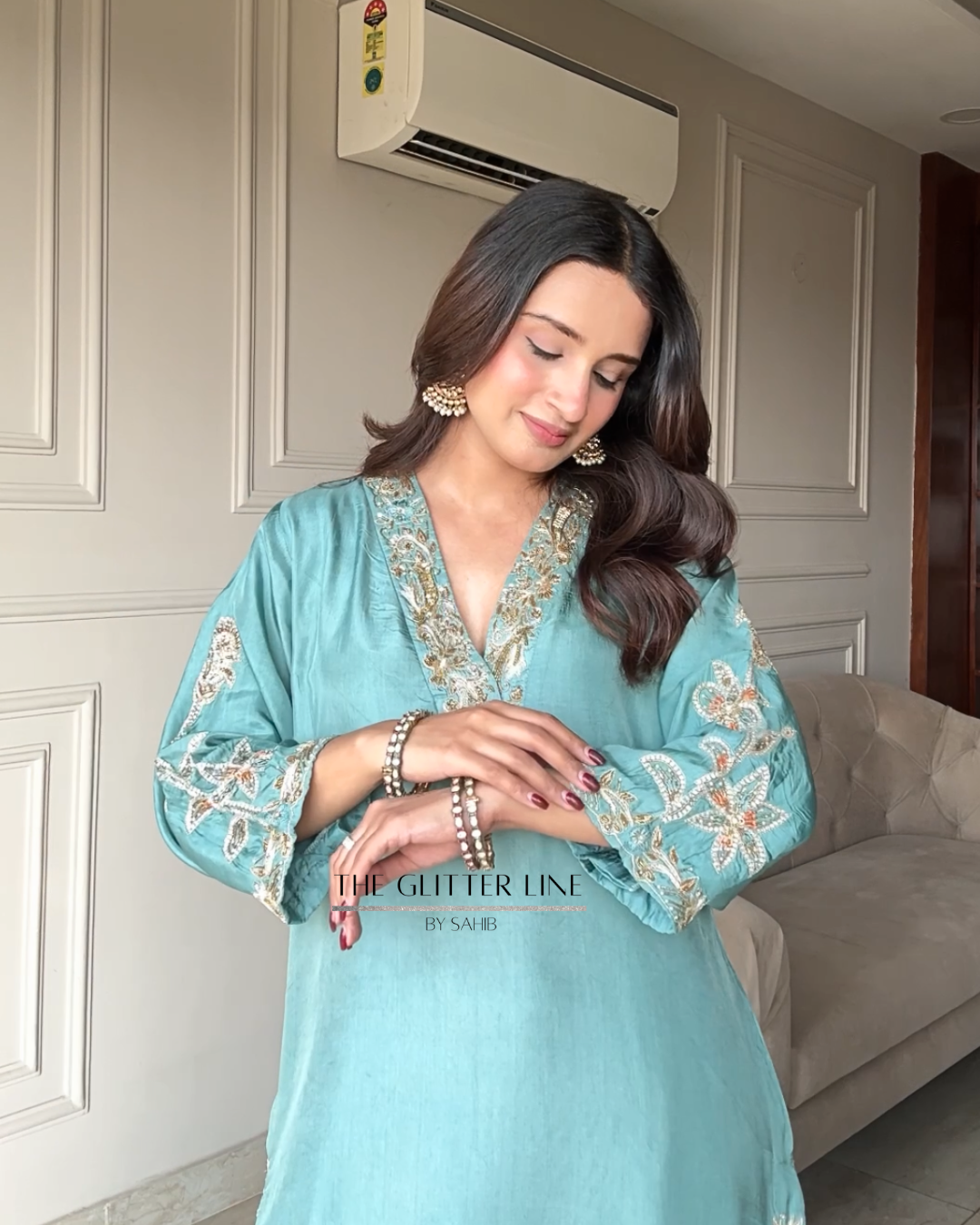 Turquoise Noor suit