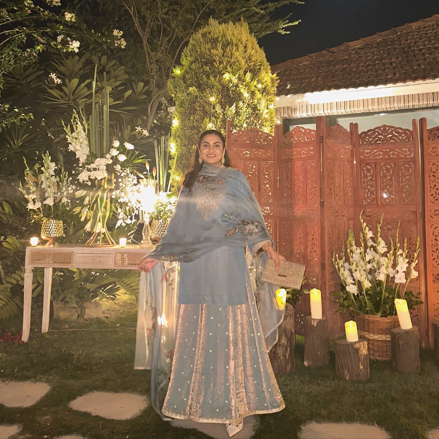 Sheesha Noor sharara set