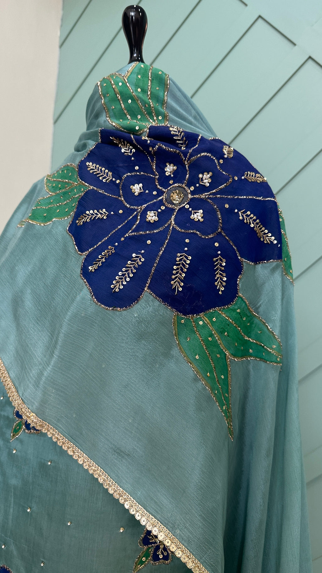 Shabnam handpainted suit