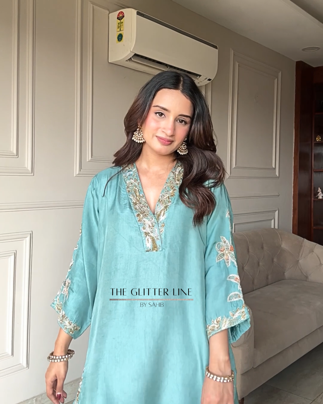 Turquoise Noor suit