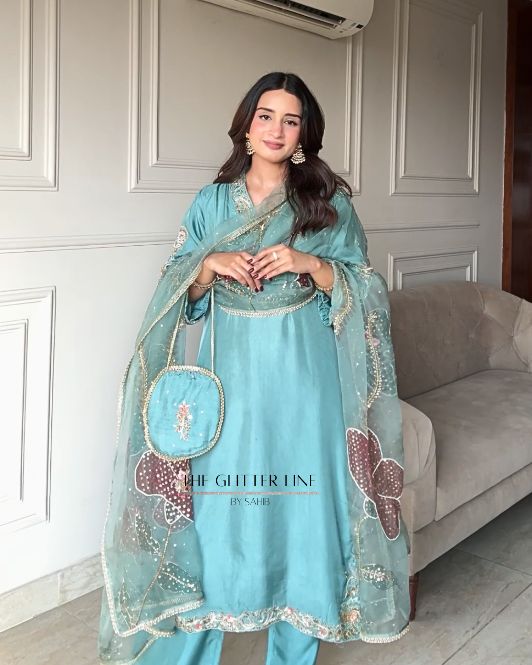 Turquoise Noor suit